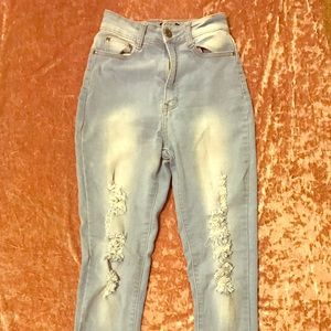 Fashion nova high waisted jeans